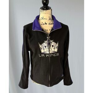 Reebok Women’s Medium Black Full Zip Hockey Jacket LA Kings